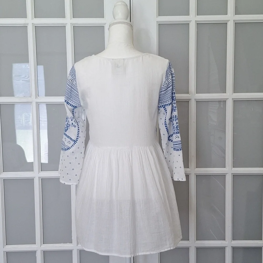 Anthropologie Mermaid Meadowbrook Blouse - Picture 6 of 16